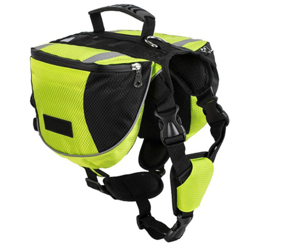 Comfy Dog Backpack Harness for Camping, Hiking & Fun